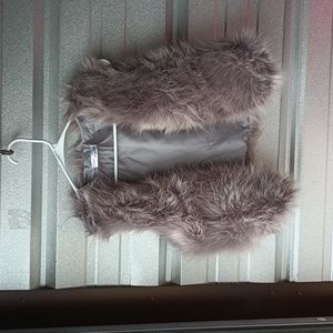 Kids fo fur vest 1146